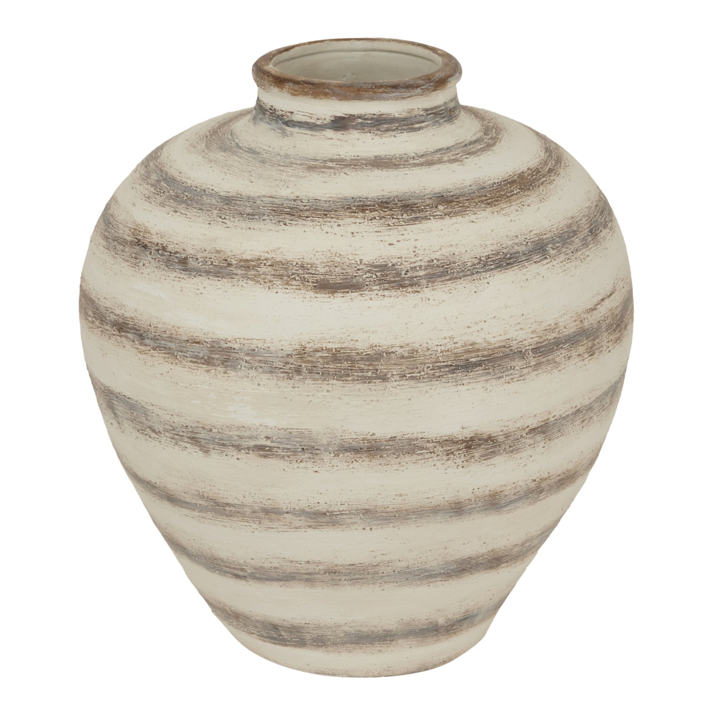 Ravello Large Stripe Amfora Vase - Pure Luxe Living #