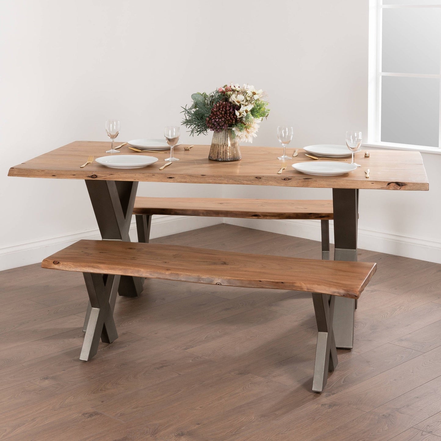 Live Edge Dining Table - Pure Luxe Living