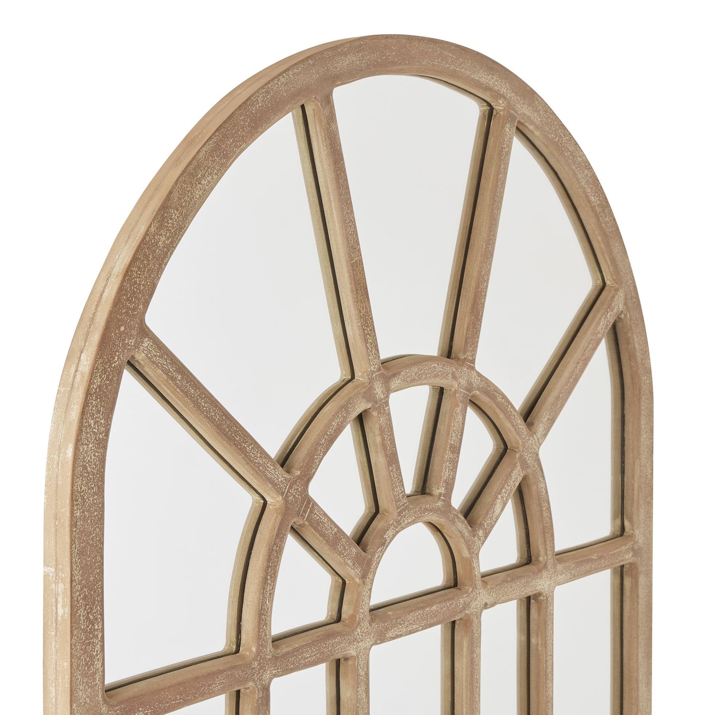 Arched Paned Large Wall Mirror Copgrove Collection - Pure Luxe Living 