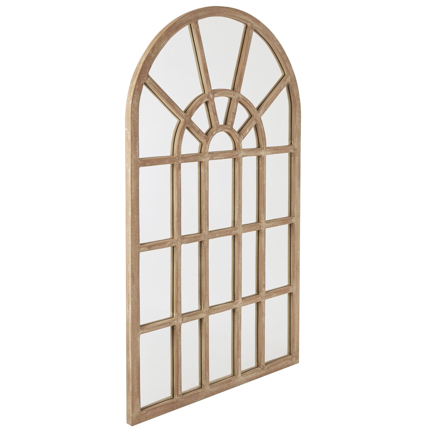 Arched Paned Large Wall Mirror Copgrove Collection - Pure Luxe Living 