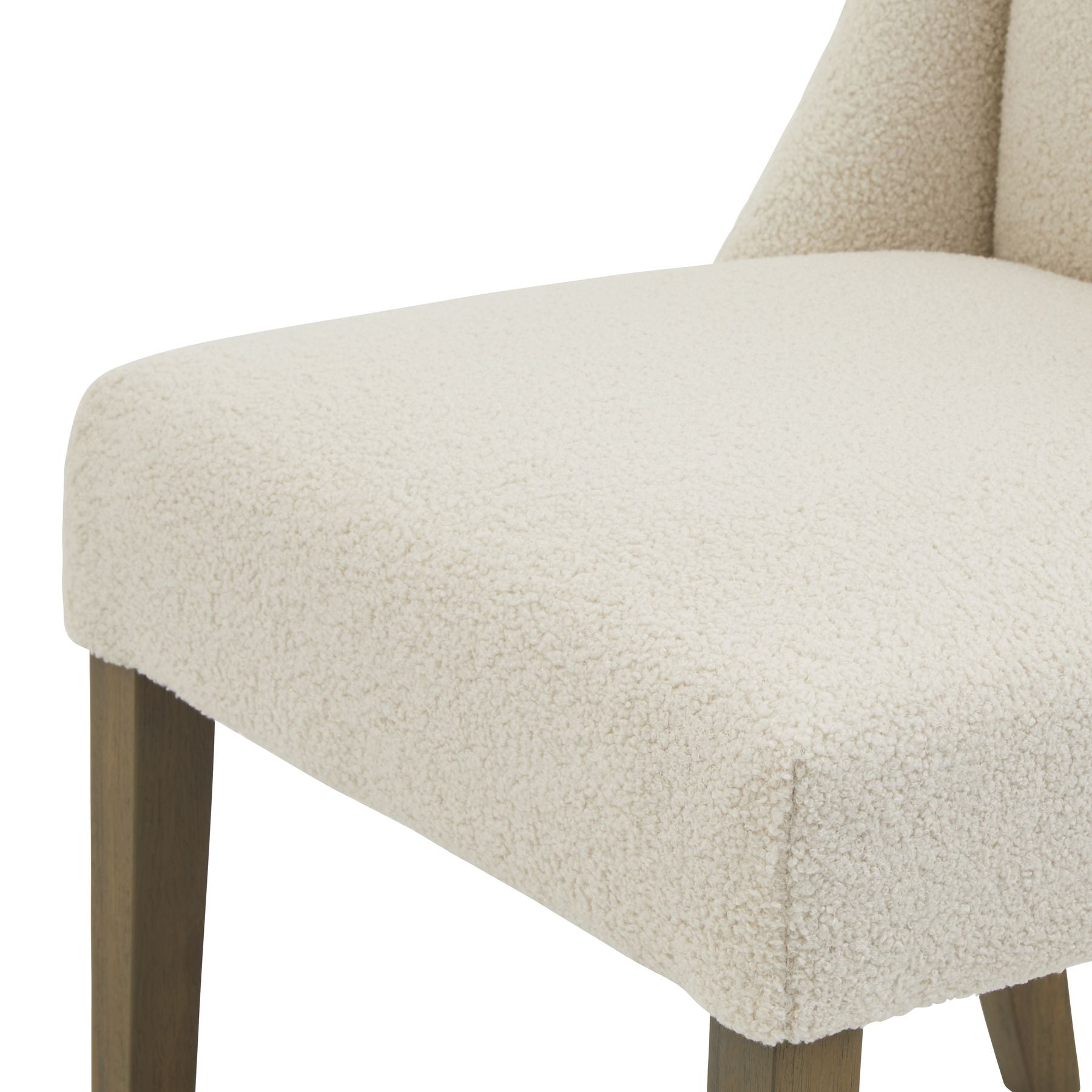 Compton Bouclé Dining Chair - Pure Luxe Living 