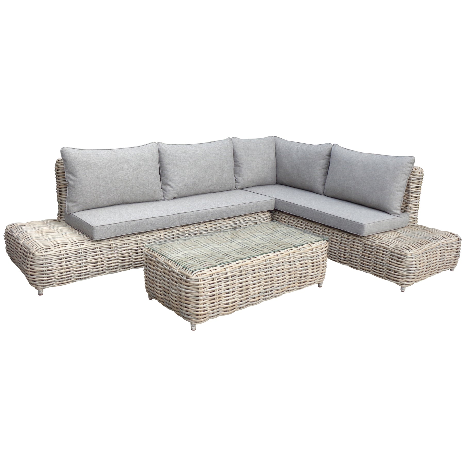 Amalfi Collection Outdoor Large Corner Set - Pure Luxe Living 
