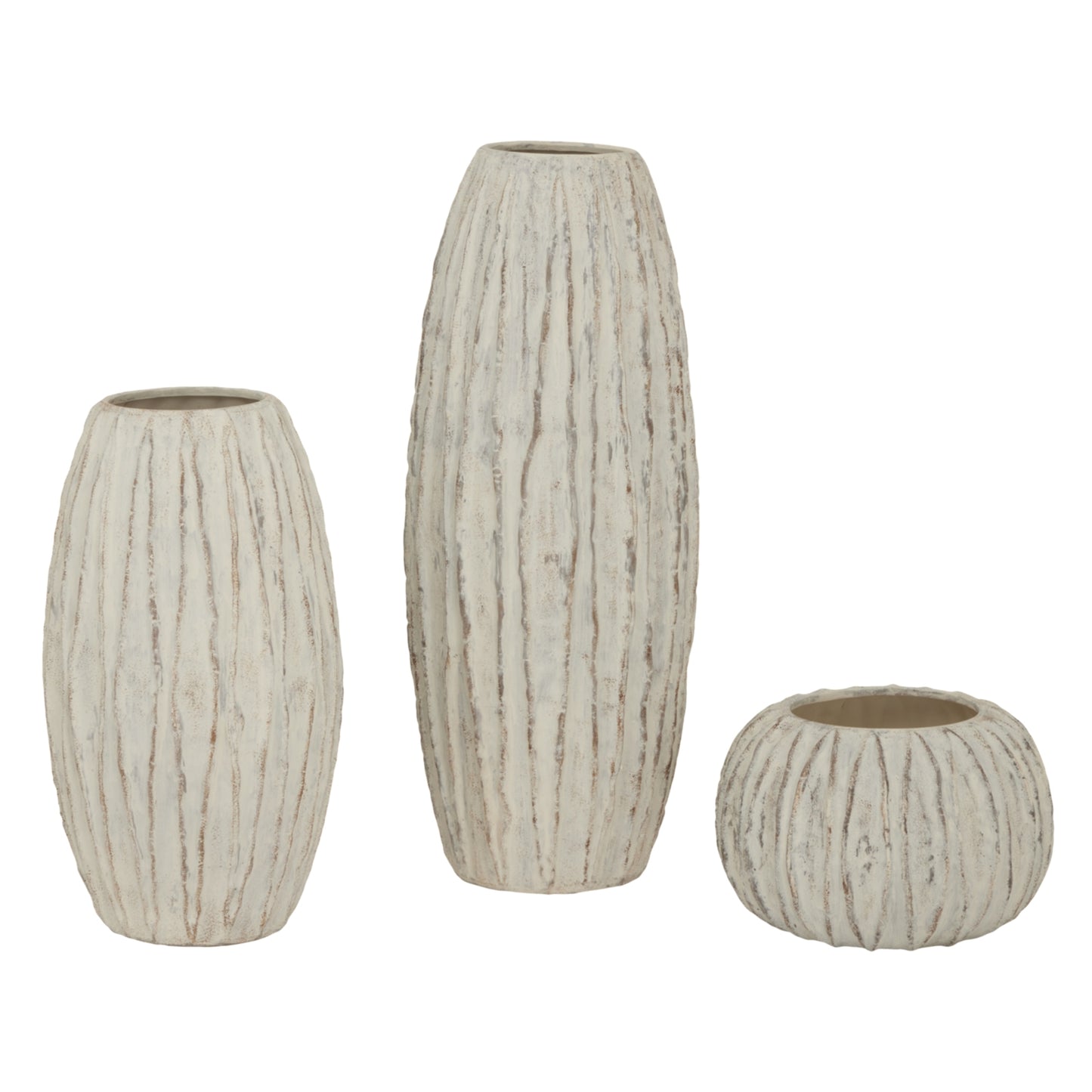 Lorenzo Large Fin Vase - Pure Luxe Living  #