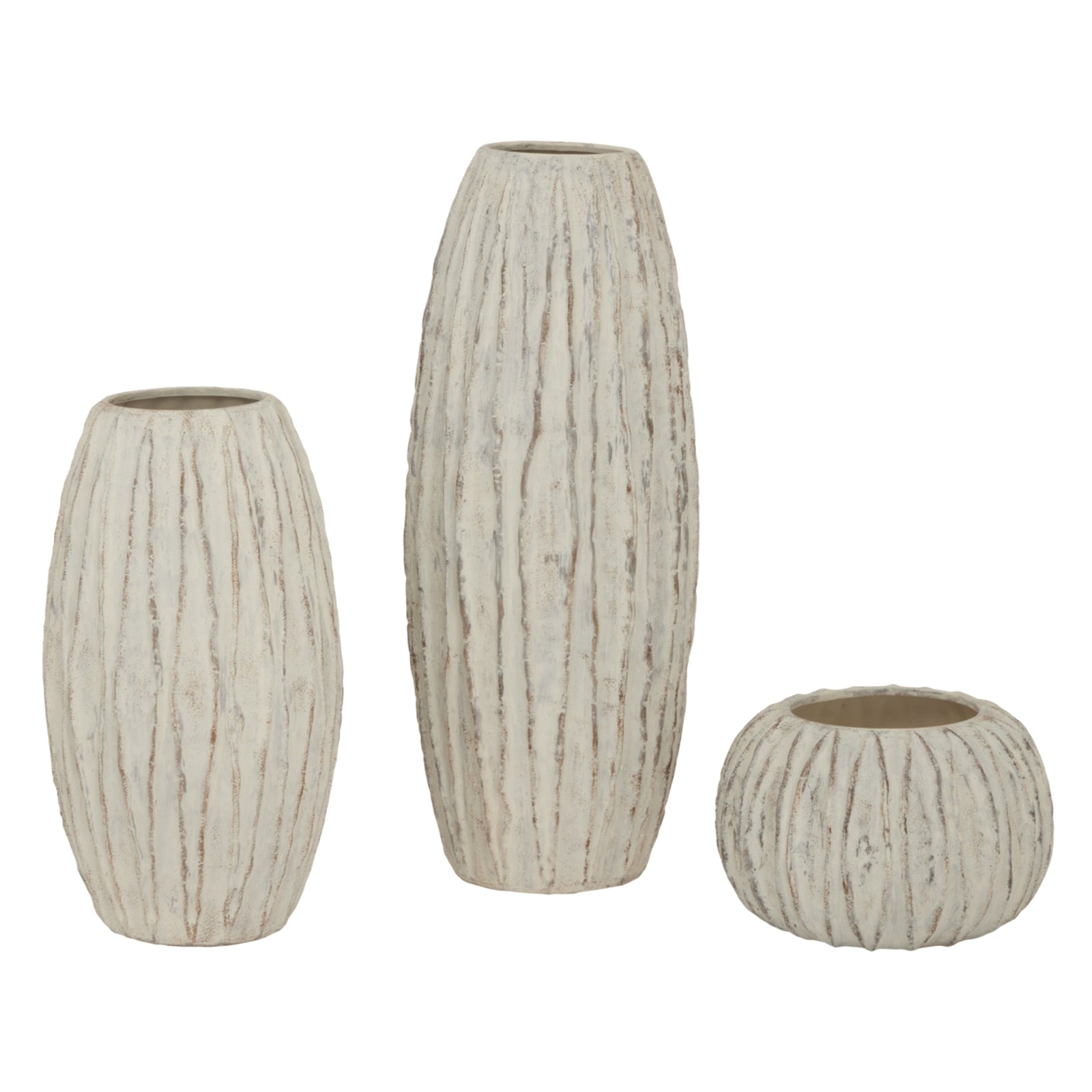 Lorenzo Large Fin Vase - Pure Luxe Living  #