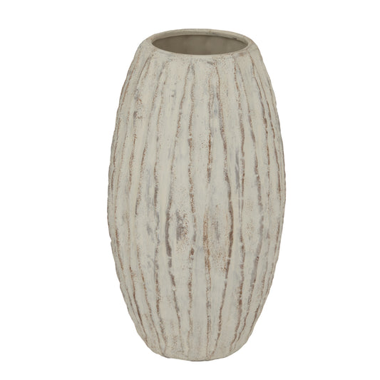 Lorenzo Large Fin Vase - Pure Luxe Living  #