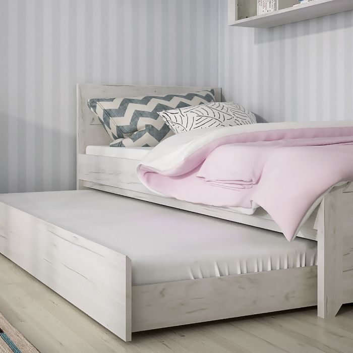 Angel Bed Single with under bed Drawer/Storage - Pure Luxe Living 