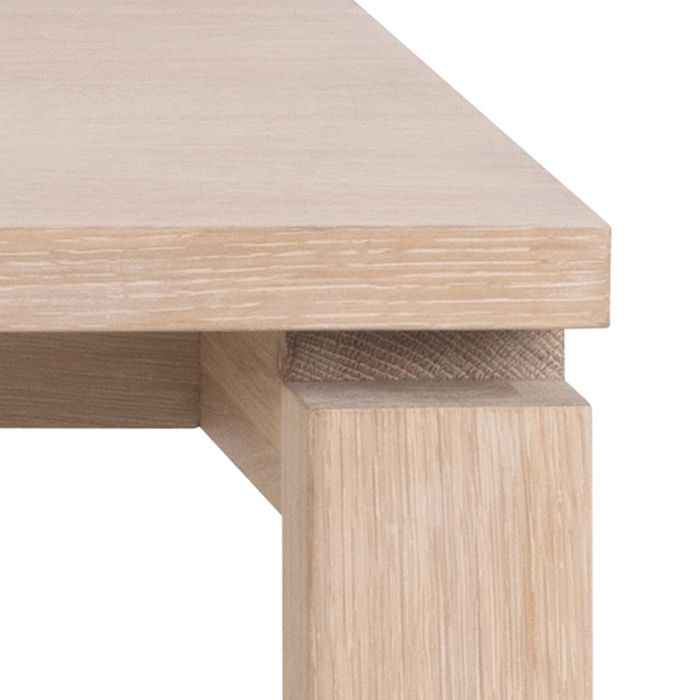 Linley Dining Table in White Oak - Pure Luxe Living 