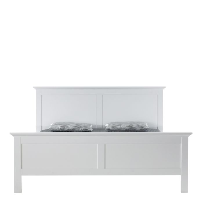 Paris Super King Bed in White - Pure Luxe Living 