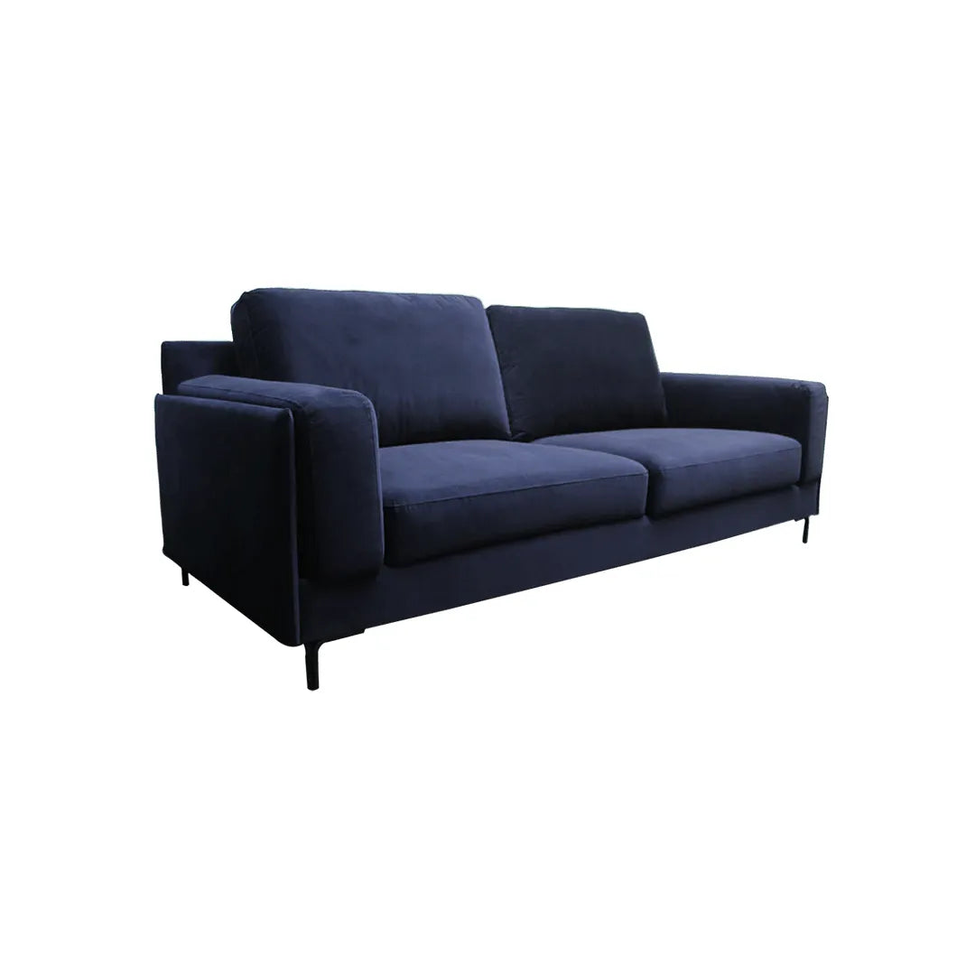 Bryn 3-Seater Sofa - Dark Blue - Pure Luxe Living 