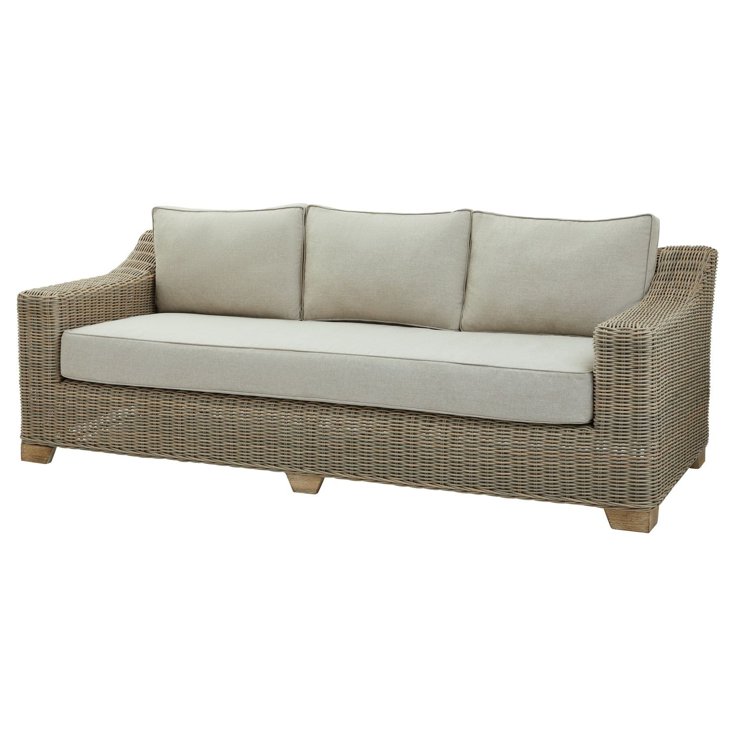 Capri Collection Outdoor Three Seater Sofa - Pure Luxe Living 