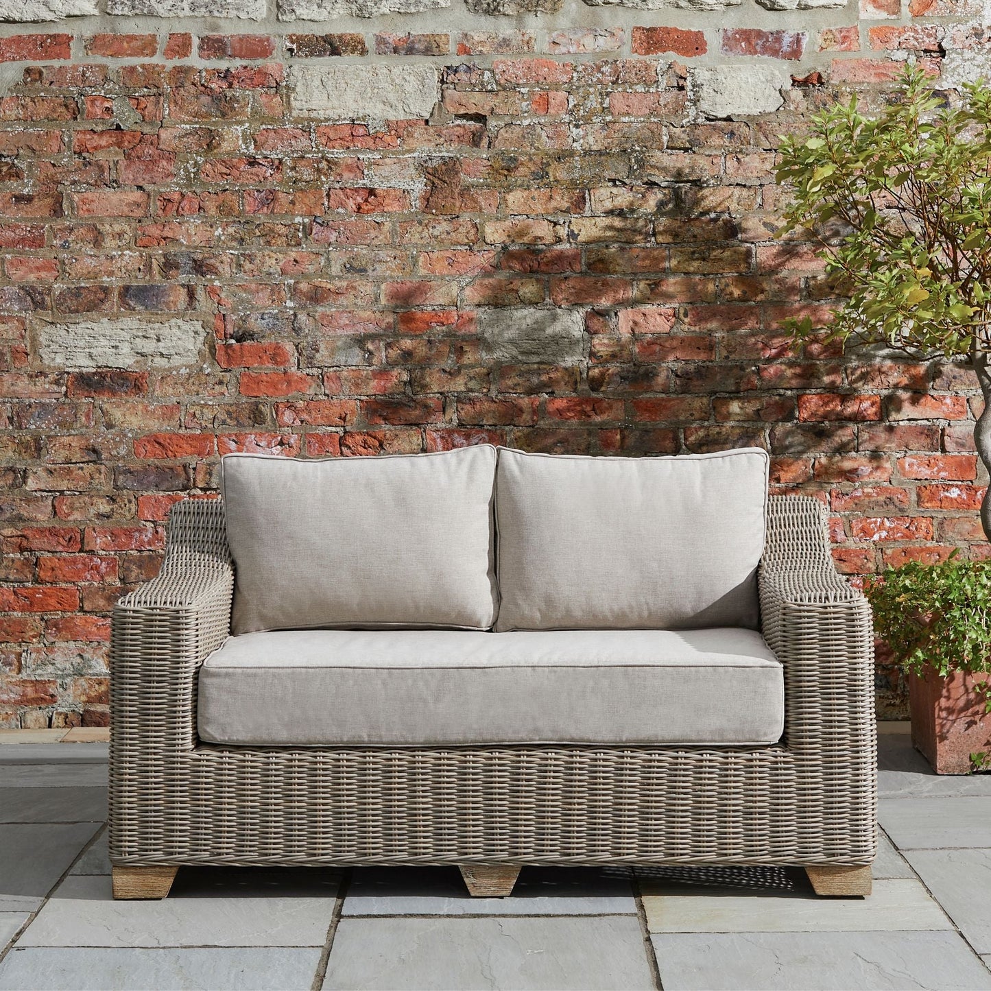 Capri Collection Outdoor Two Seater Sofa - Pure Luxe Living 