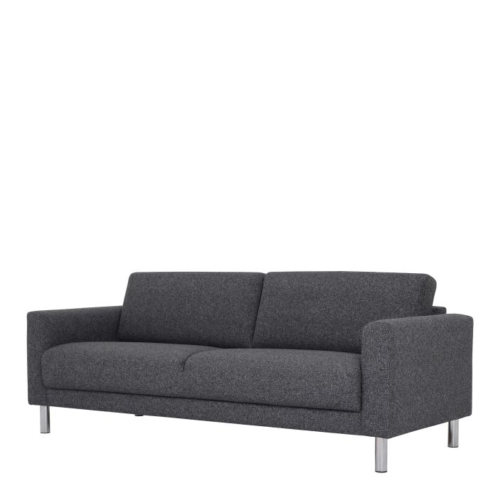 Clayton Three Seater Sofa in Anthracite - Pure Luxe Living 