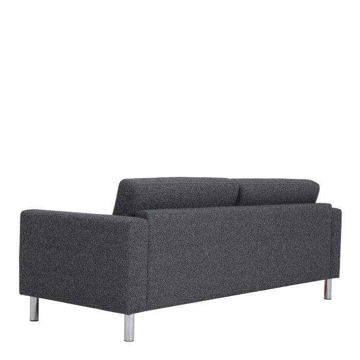 Clayton Three Seater Sofa in Anthracite - Pure Luxe Living 