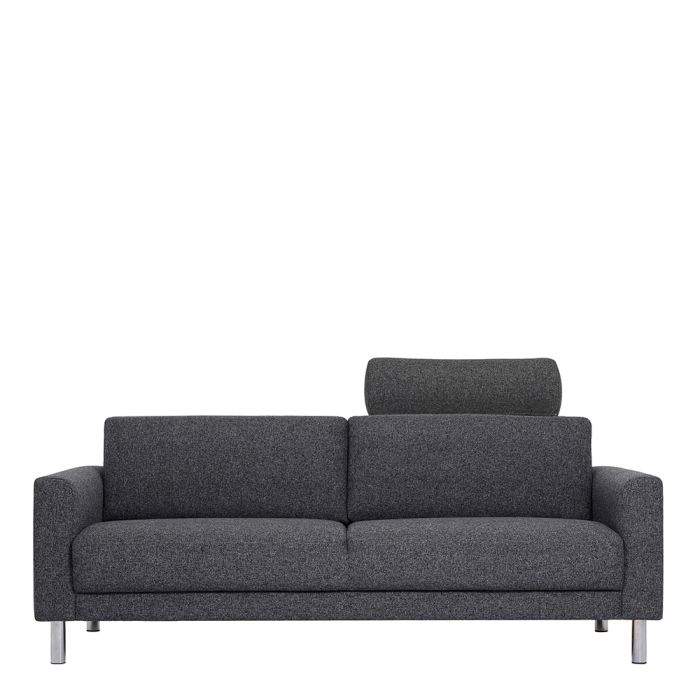 Clayton Three Seater Sofa in Anthracite - Pure Luxe Living 