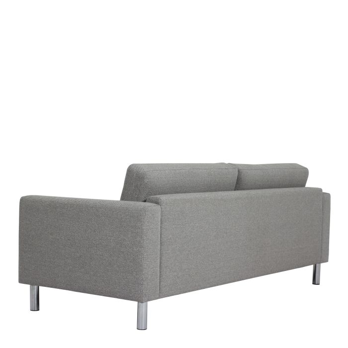 Clayton Three Seater Sofa in Light Grey - Pure Luxe Living 