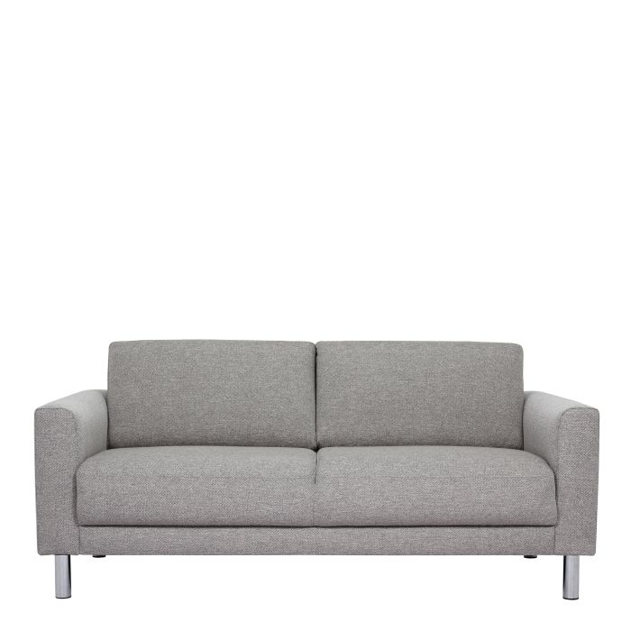 Clayton Two Seater Sofa - Light Grey - Pure Luxe Living 