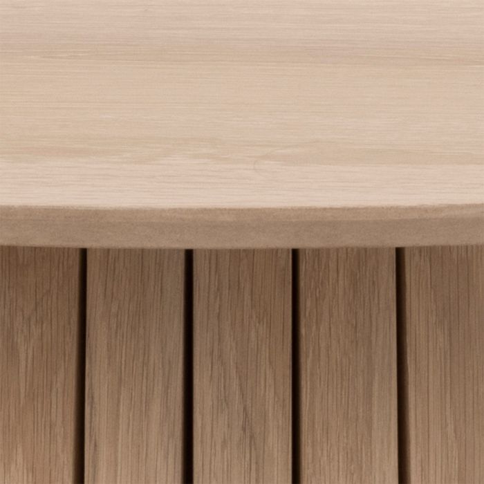 Clemmie Dining Table in White Oak - Pure Luxe Living 