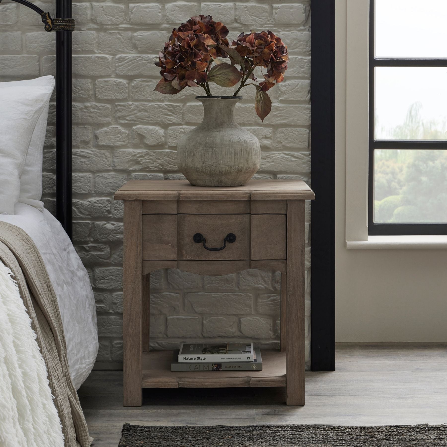 Copgrove One Drawer Side Table - Pure Luxe Living 