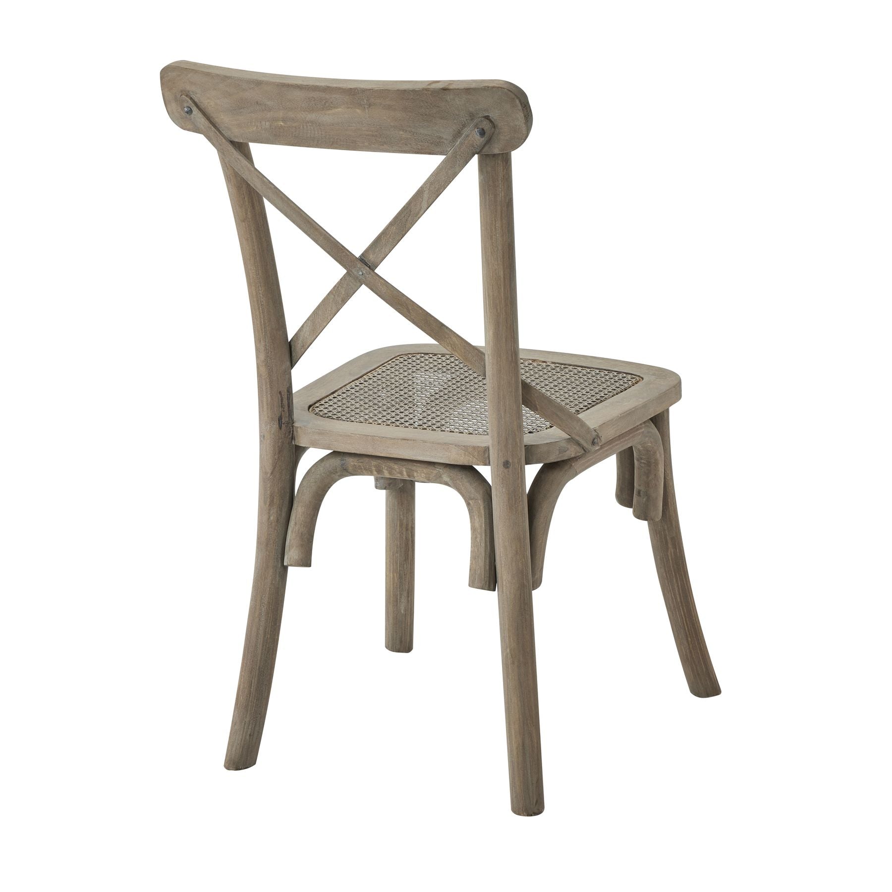 Copgrove Cross Back Chair With Rush Seat - Pure Luxe Living 