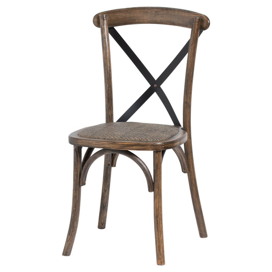 Cross Back Dining Chair - Pure Luxe Living 