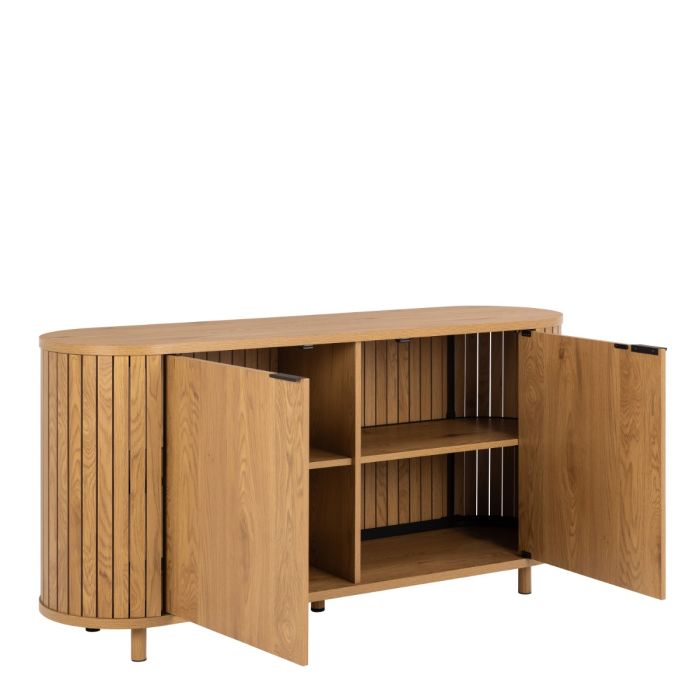 Jenny Oak Sideboard - 2 Door - Pure Luxe Living 