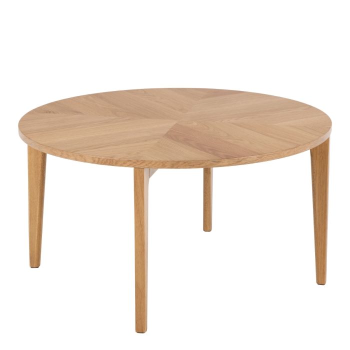 Laudal Round Coffee Table Oak - Pure Luxe Living 