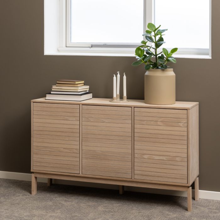 Linley Sideboard in White Oak - Pure Luxe Living 