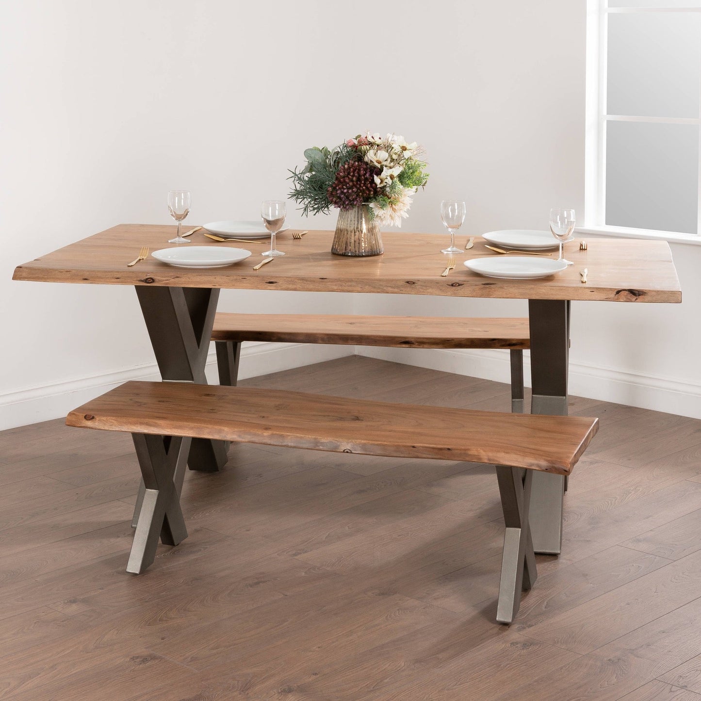 Live Edge Dining Table - Pure Luxe Living 