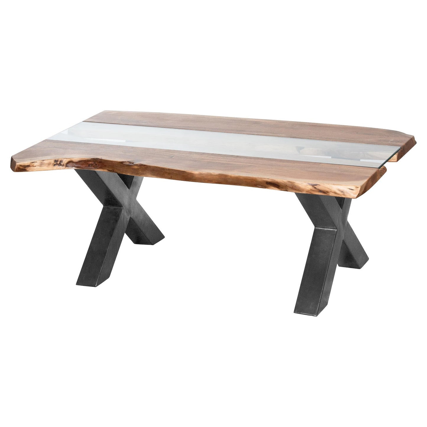 Live Edge River Coffee Table - Pure Luxe Living 