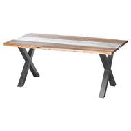 Live Edge Collection River Dining Table - Pure Luxe Living 