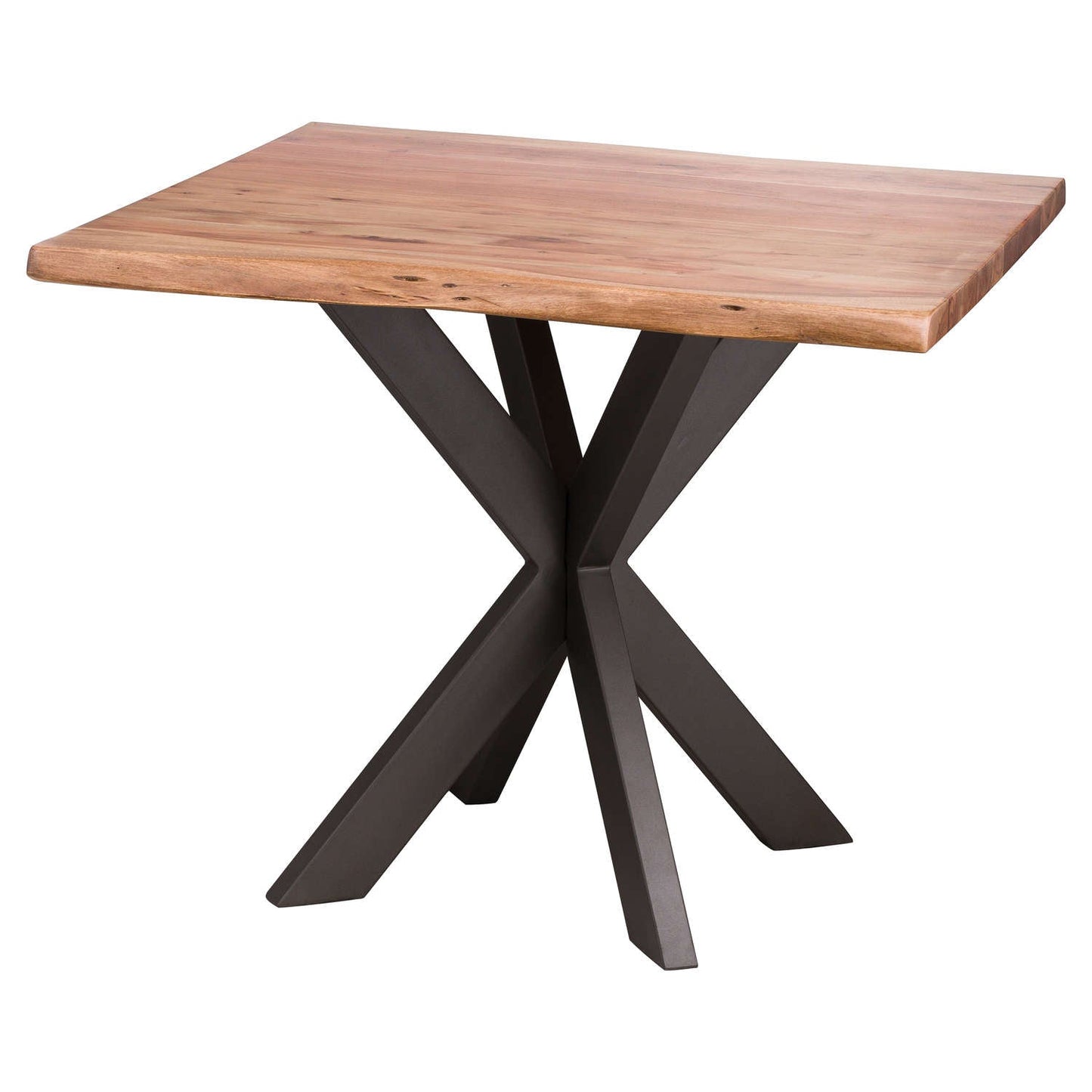 Live Edge Square Dining Table - Pure Luxe Living 