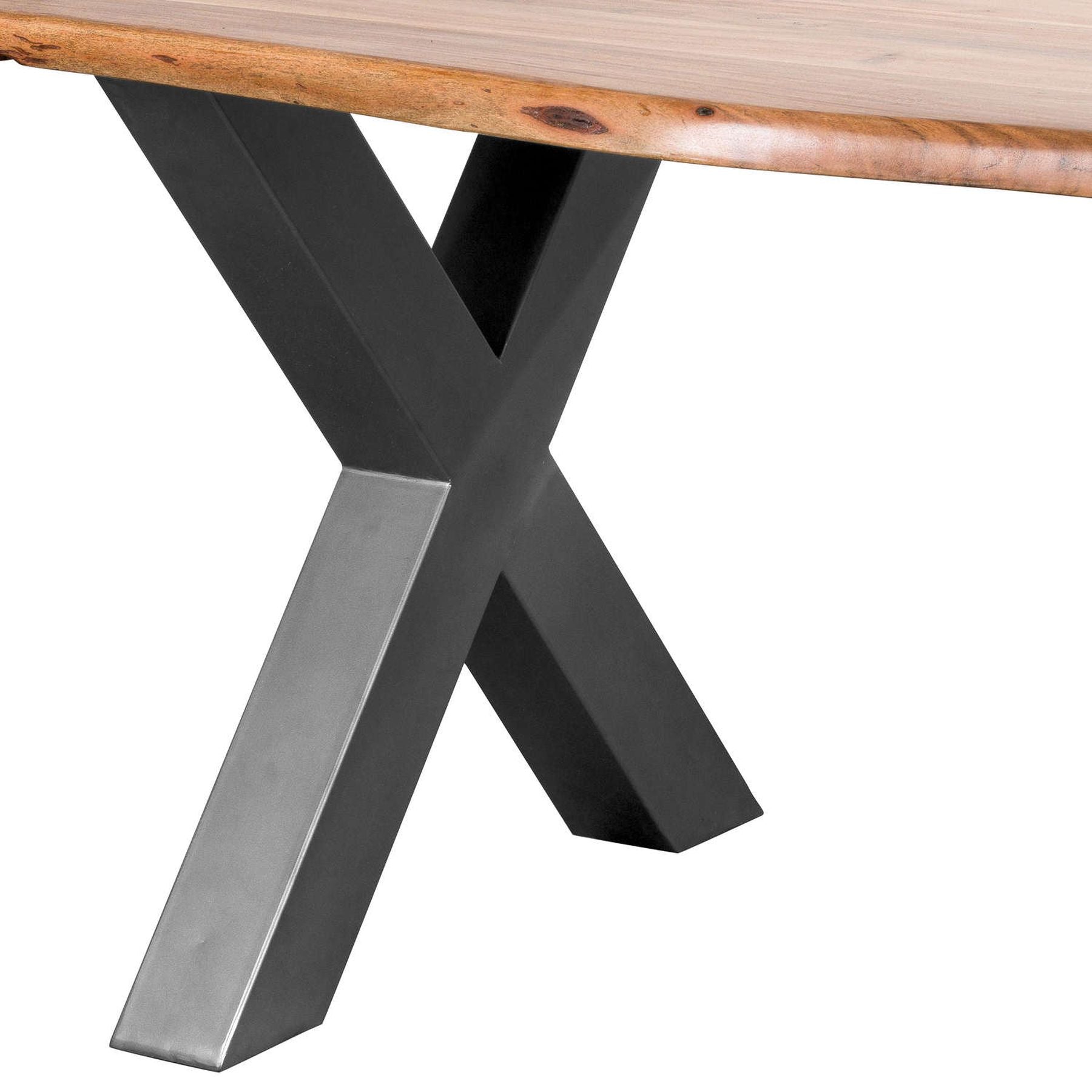 Live Edge Large Dining Table - Pure Luxe Living 