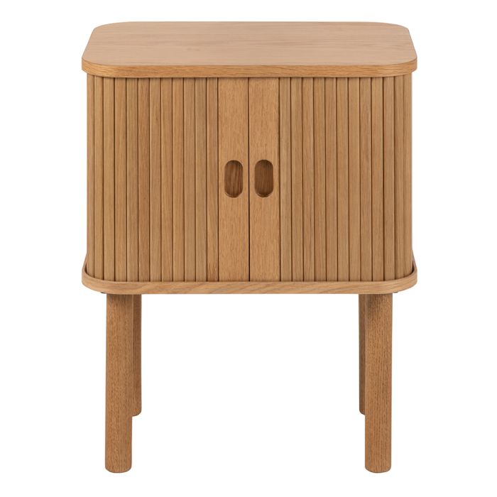 Lottie Bedside Table in Oak - Pure Luxe Living 