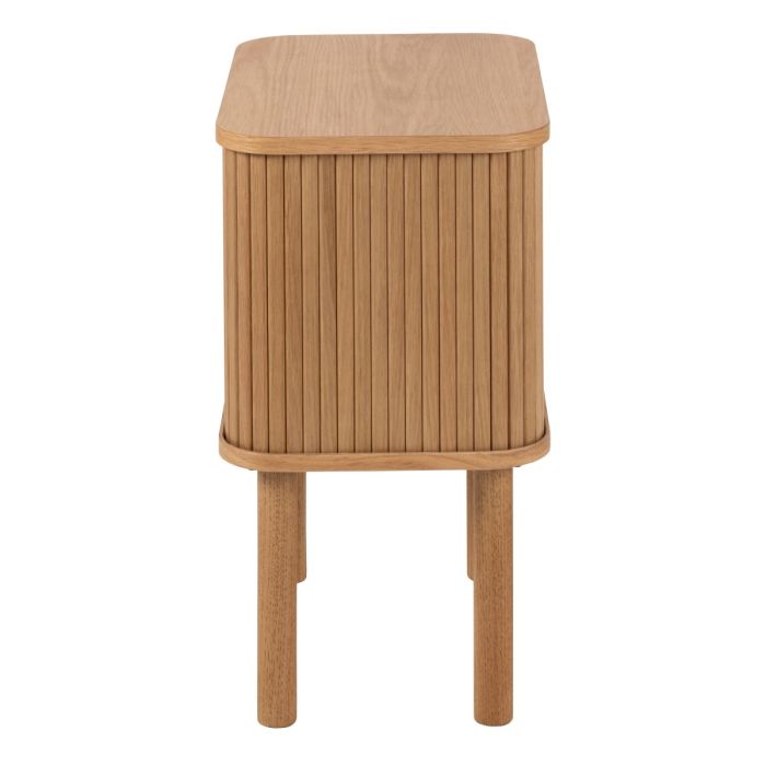 Lottie Bedside Table in Oak - Pure Luxe Living 