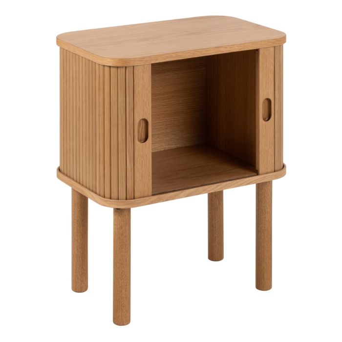 Lottie Bedside Table in Oak - Pure Luxe Living 