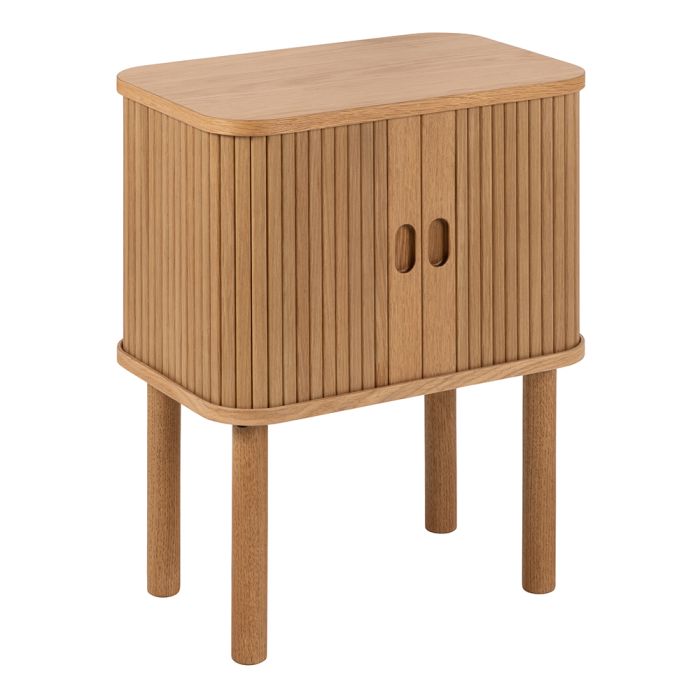 Lottie Bedside Table in Oak - Pure Luxe Living 