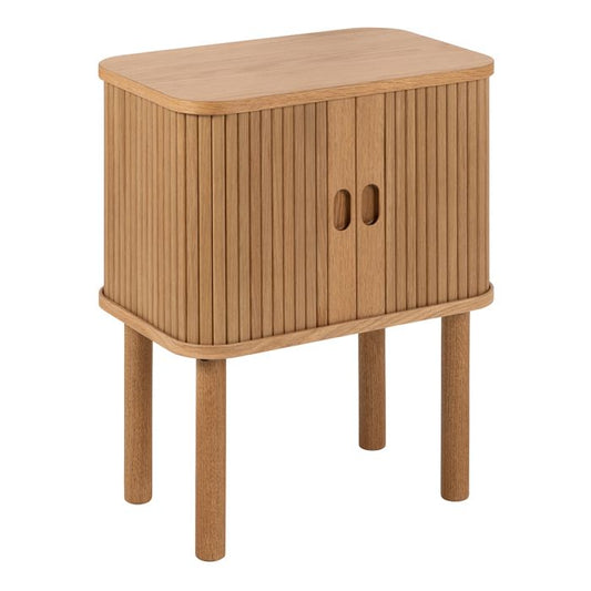 Lottie Bedside Table in Oak - Pure Luxe Living 