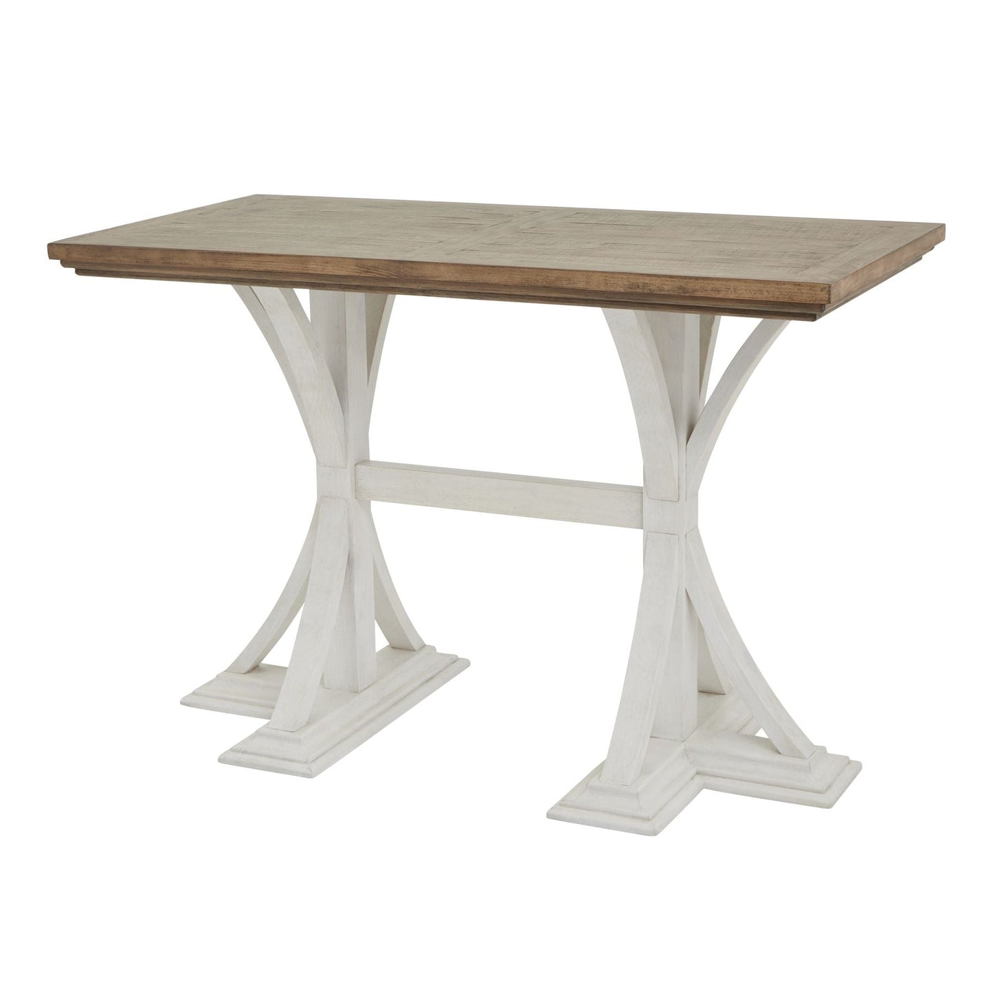 Luna Collection Rectangular Bar Table - Pure Luxe Living 