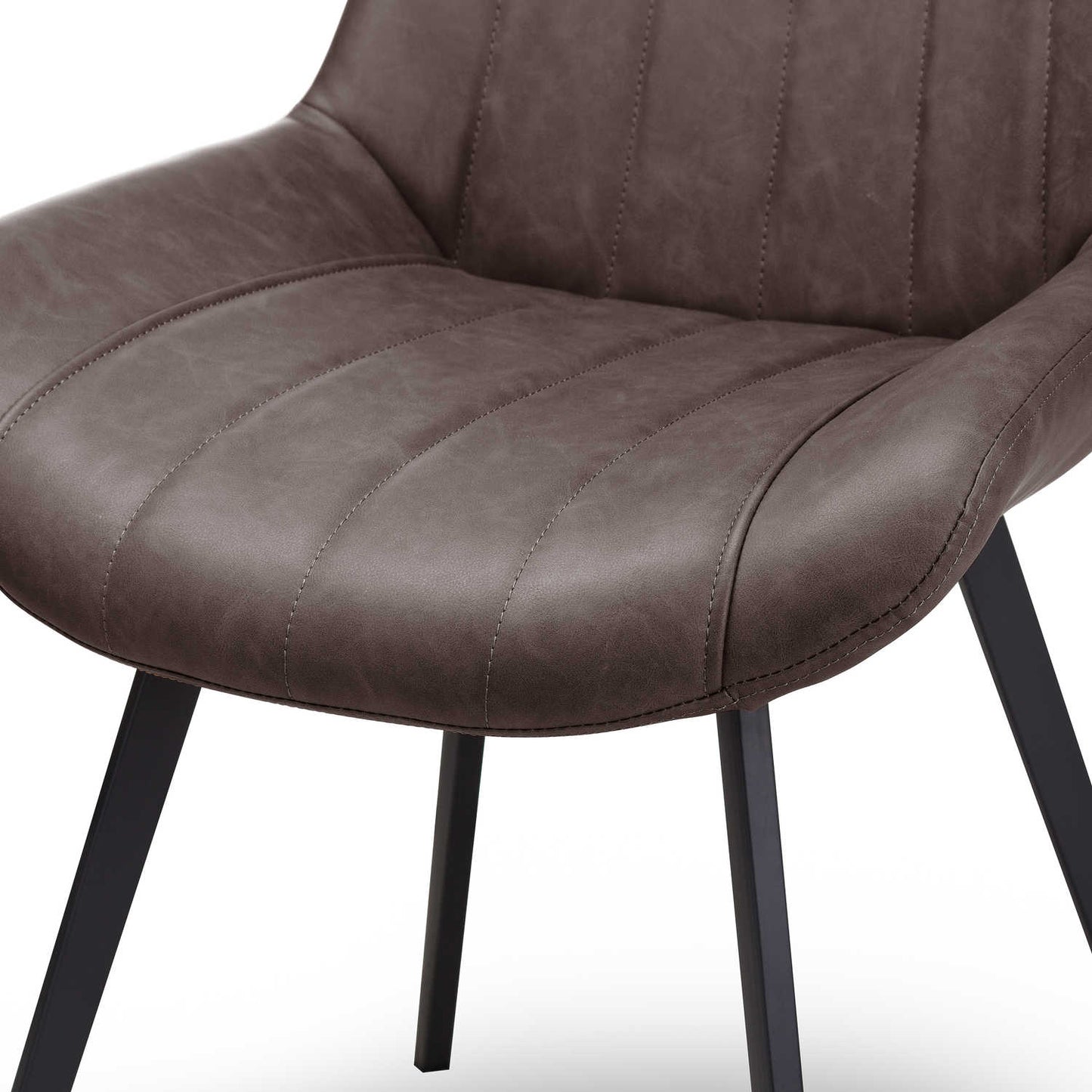 Malmo Coffee Dining Chair - Pure Luxe Living 