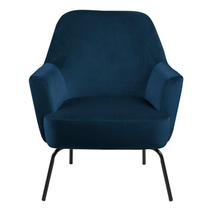 Mary Accent Chair Navy Blue - Pure Luxe Living 