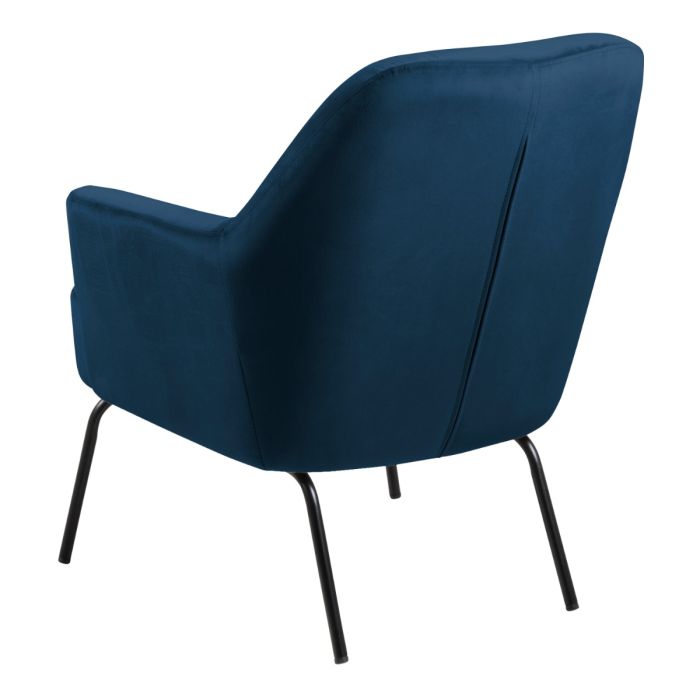 Mary Accent Chair Navy Blue - Pure Luxe Living 