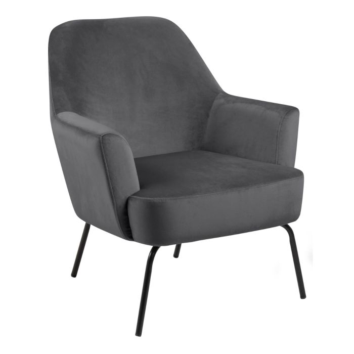 Mary Accent Chair Dark Grey - Pure Luxe Living 