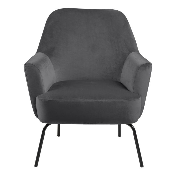 Mary Accent Chair Dark Grey - Pure Luxe Living 