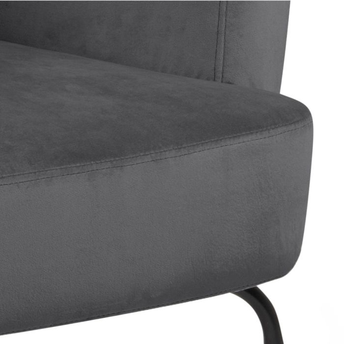 Mary Accent Chair Dark Grey - Pure Luxe Living 