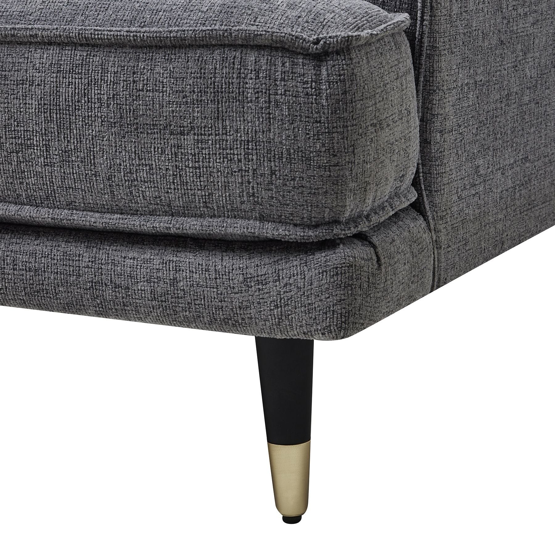 Richmond Grey Large Arm Chair - Pure Luxe Living 