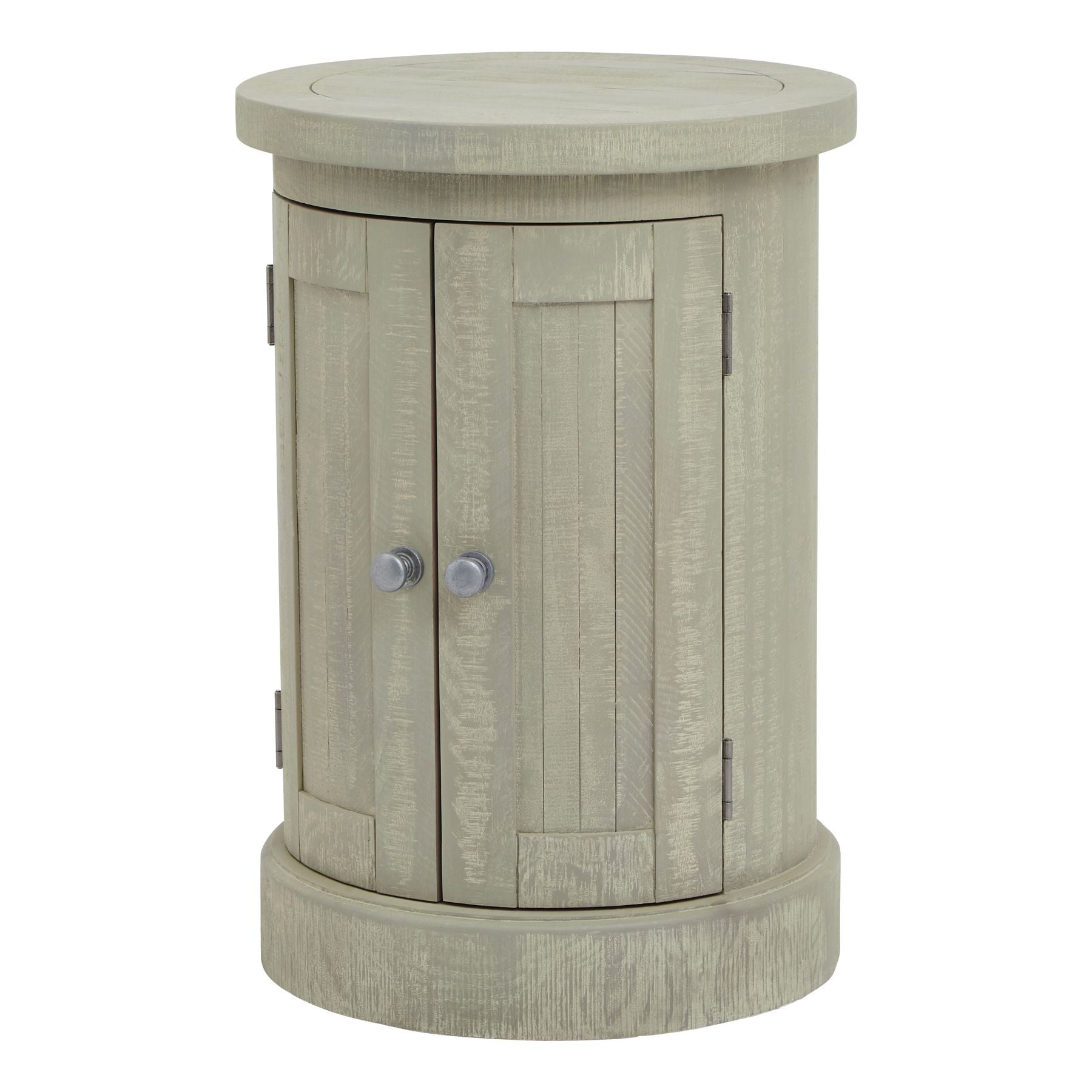 Saltaire Round Two Door Cupboard - Pure Luxe Living 