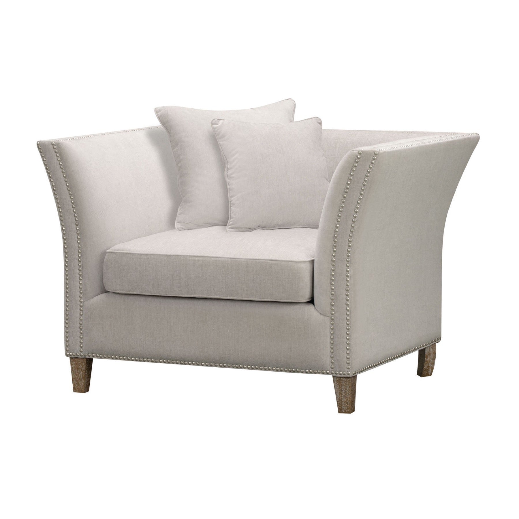 Vesper Cushion Back Snuggle Chair - Pure Luxe Living 